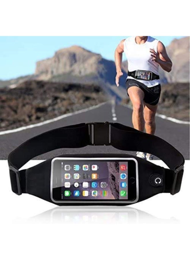 Sports Waist Belt for Mobile Pack Touch Screen  - Waterproof Hand Fitness Mobile Case for Running Jogging Sports & Gym Activities for - Image 5
